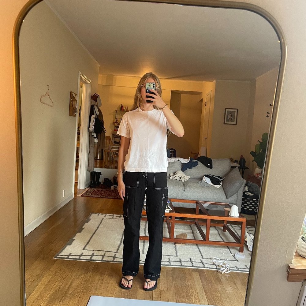 White H&M T-Shirt XS